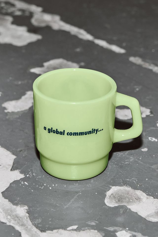 iets frans... Tazza in Vetro Verde #1