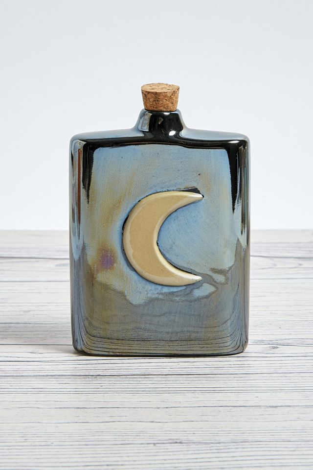 Moon Ceramic Flask #2