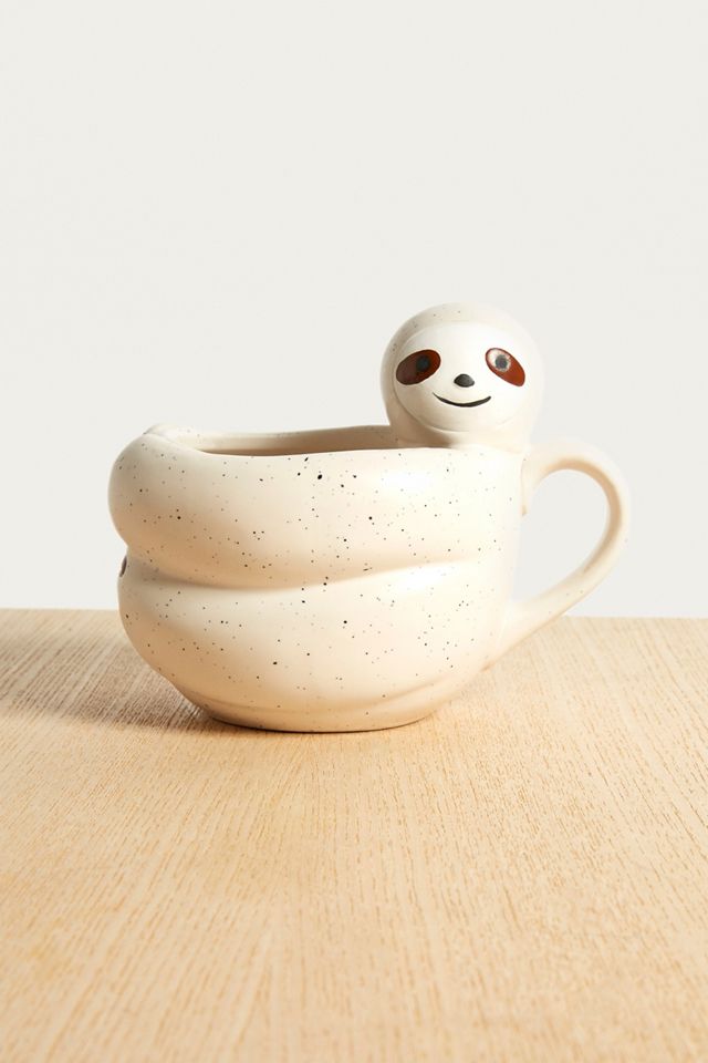 Sloth Hug Mug Urban Outfitters UK