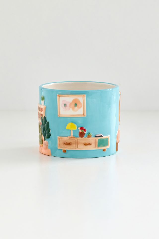 Apartment Scene Mug #3