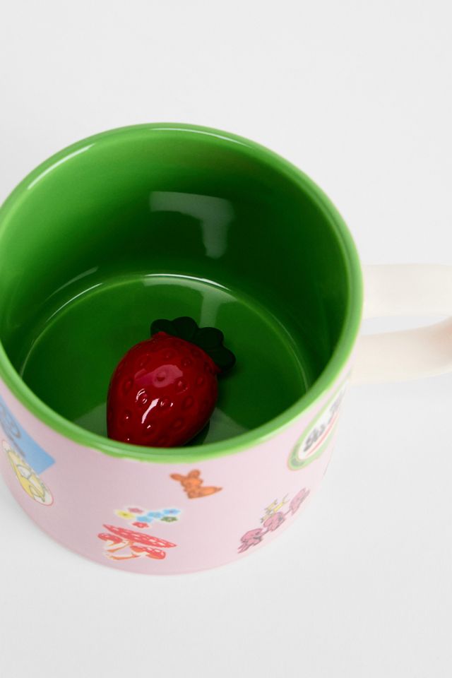 Fruit Sticker Peekaboo Mug #1