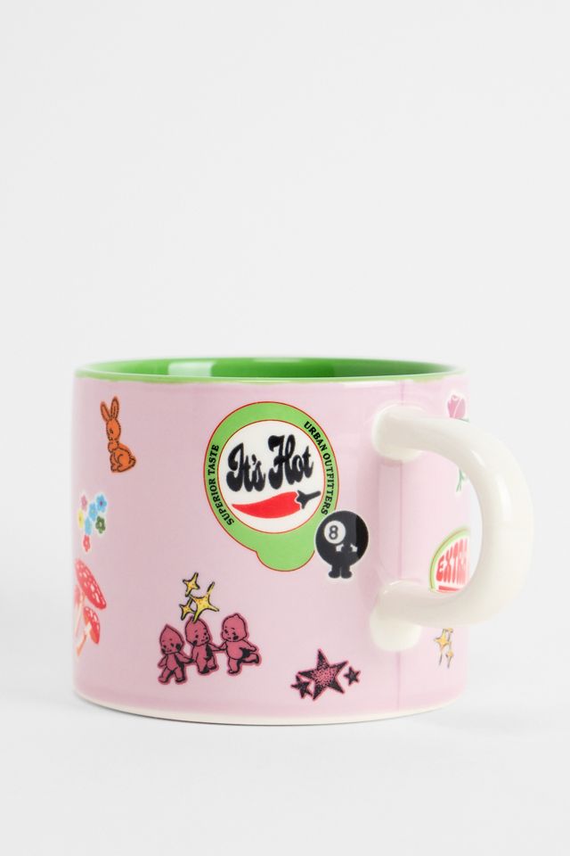 Fruit Sticker Peekaboo Mug #2