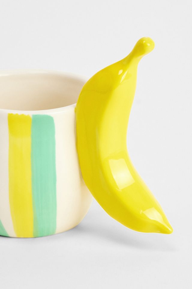 Banana Stripe Mini Mug #2