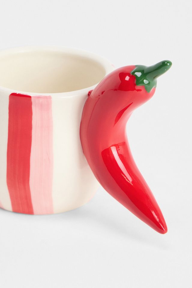 Chilli Stripe Mini Mug #2