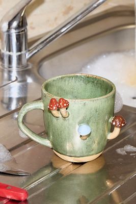 Sprouting Mushroom Mug