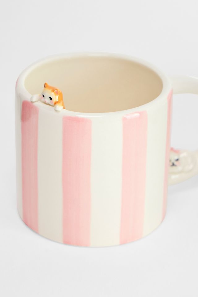 Stripy Cat Mug #3