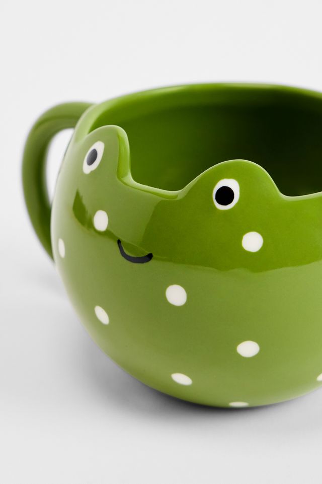 Polka Dot Froggy Mug #1