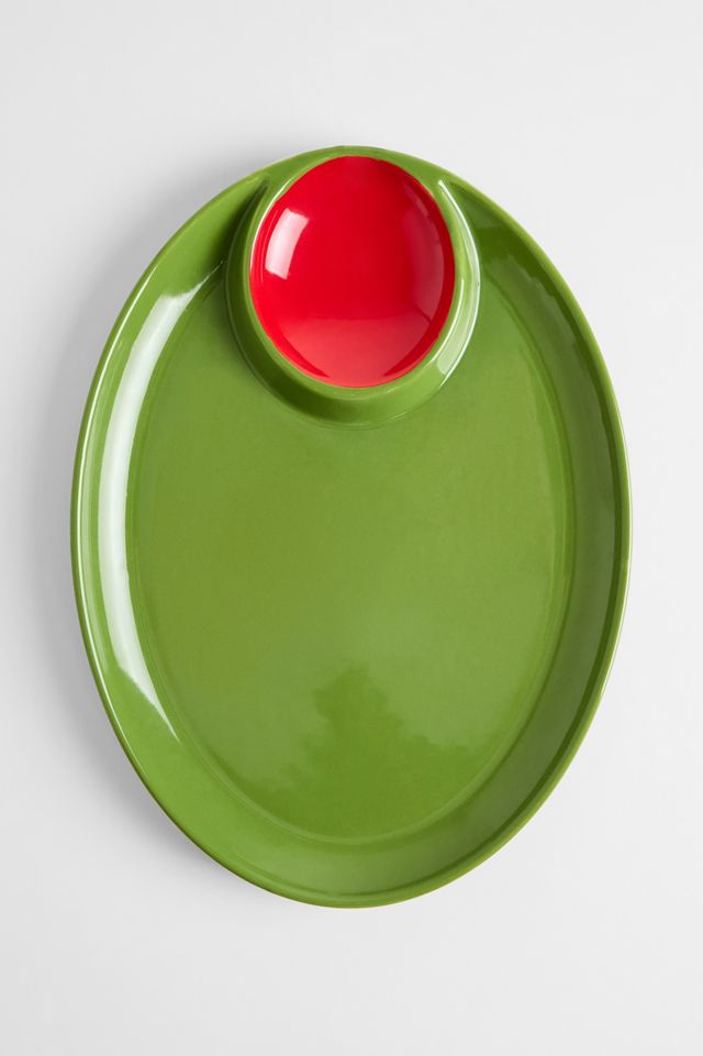 Olive Chip & Dip Bowl #3