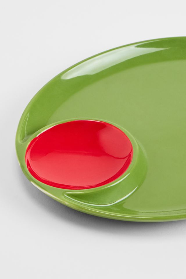 Olive Chip & Dip Bowl #4