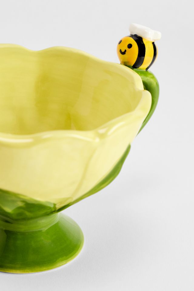 Floral Bee Mug #2