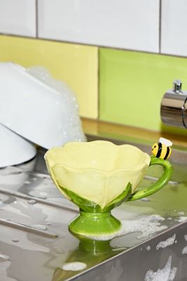 Floral Bee Mug