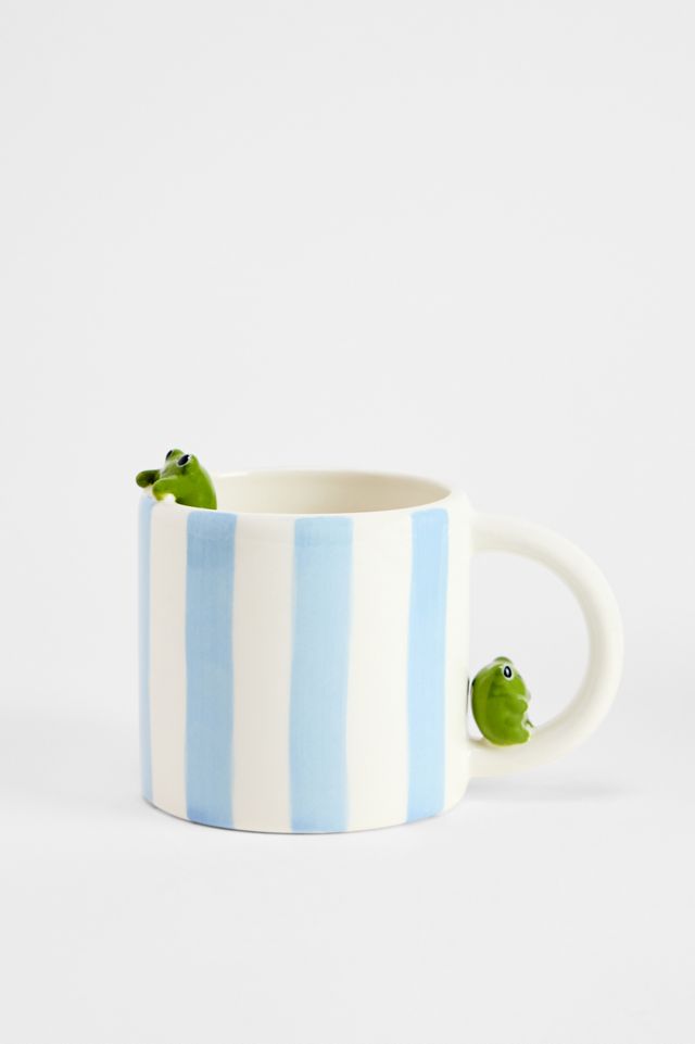 Micro Frog Stripe Mug #1