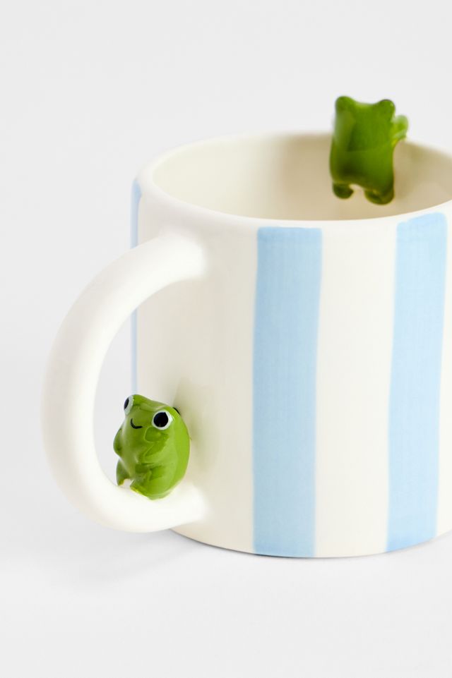 Micro Frog Stripe Mug #3