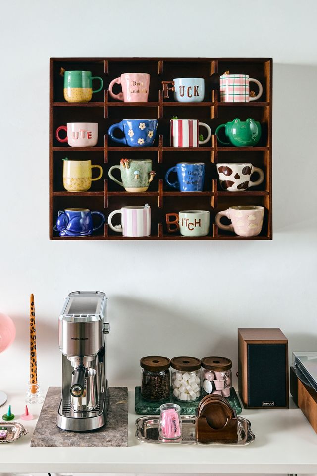 Stripe Micro Cat Mug #4