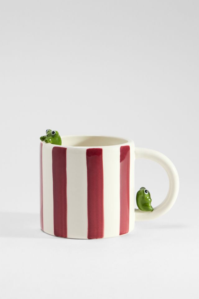Tasse à rayures Micro Frog #2