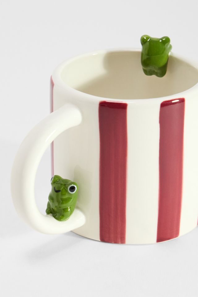 Tasse à rayures Micro Frog #1