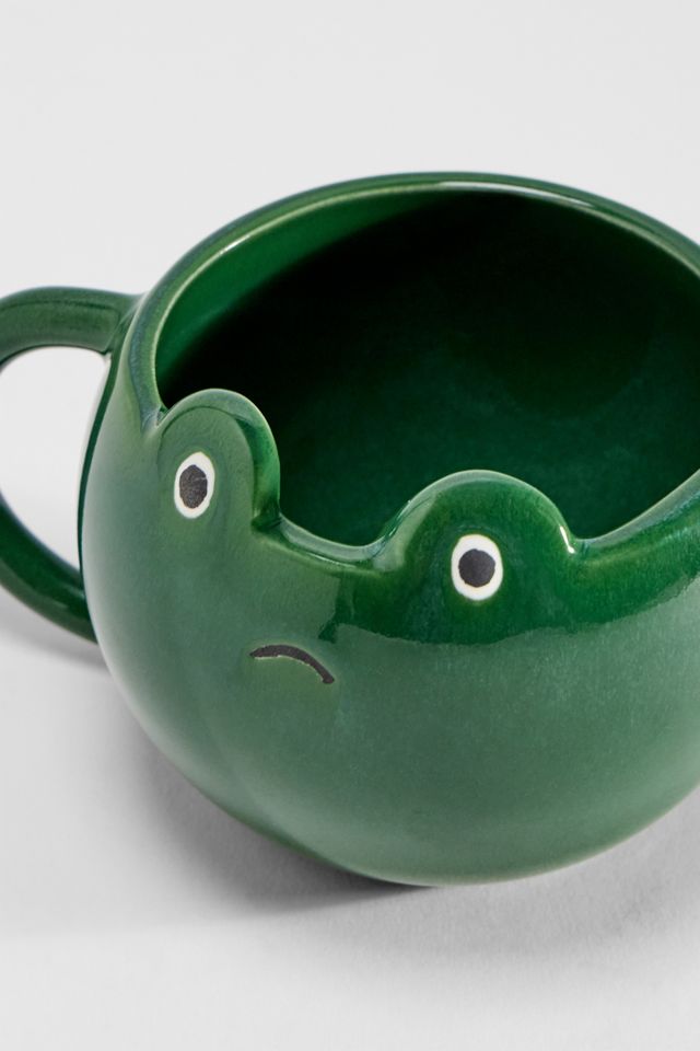 Tasse réactive grenouille grincheuse #1