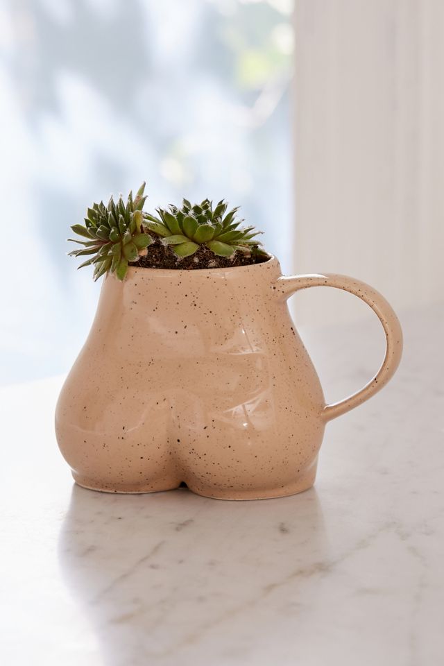 Tasse en forme de silhouette sable #1