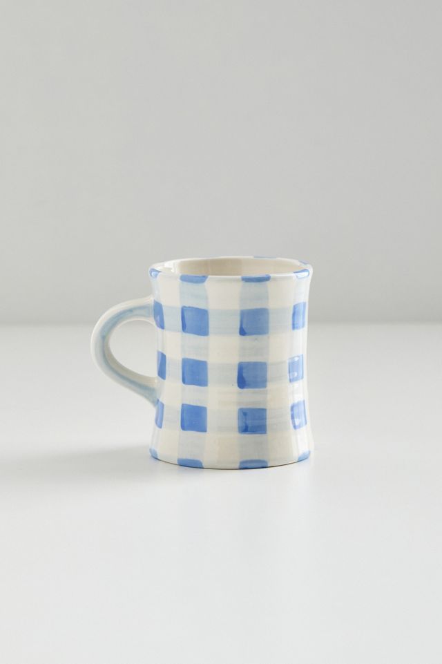 Frankie Gingham Mug  #1