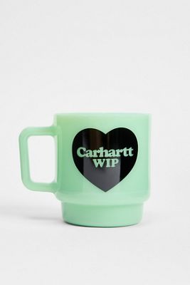 Carhartt WIP Tazza Cuore in Vetro Jade