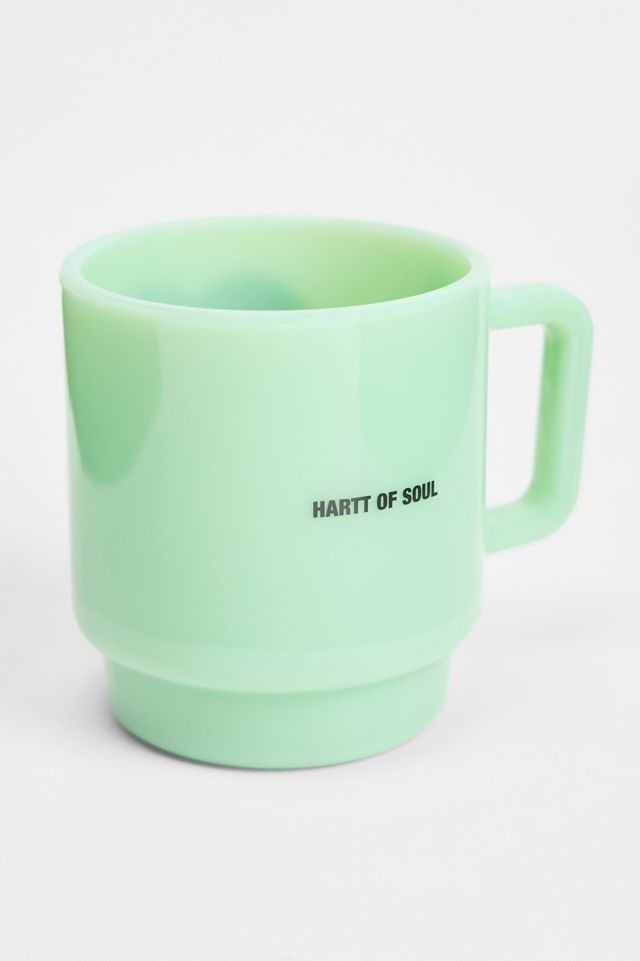 Carhartt WIP Jade Glas Herz Becher #2