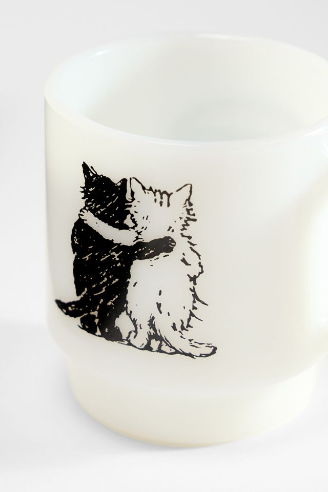 Carhartt WIP Hugging Cats Glass Mug #1