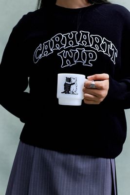 Carhartt WIP Hugging Cats Glass Mug