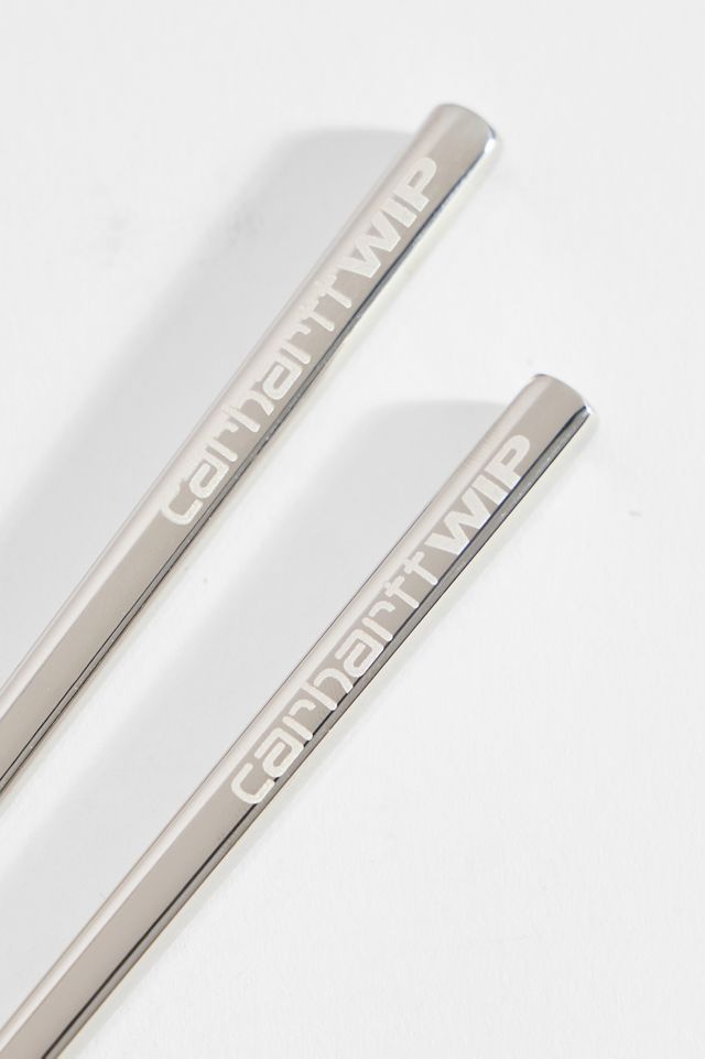 Carhartt WIP Silber-Essstäbchen #1