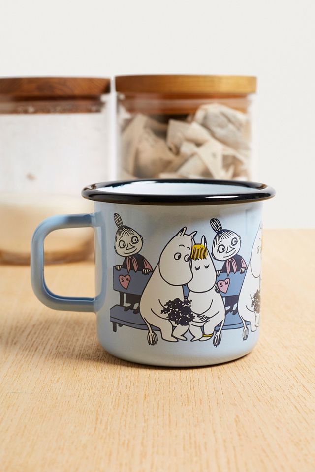 Moomin Blue Enamel Mug