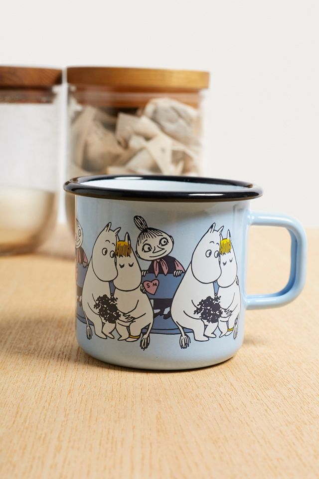 Moomin Blue Enamel Mug #1
