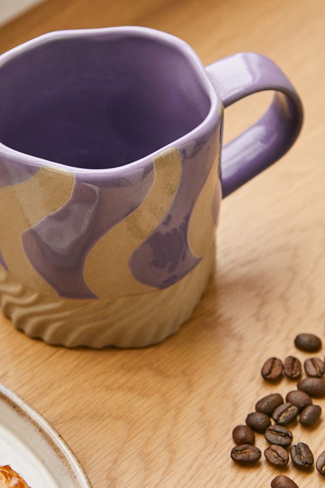 Tasse tourbillon violet Lila #1