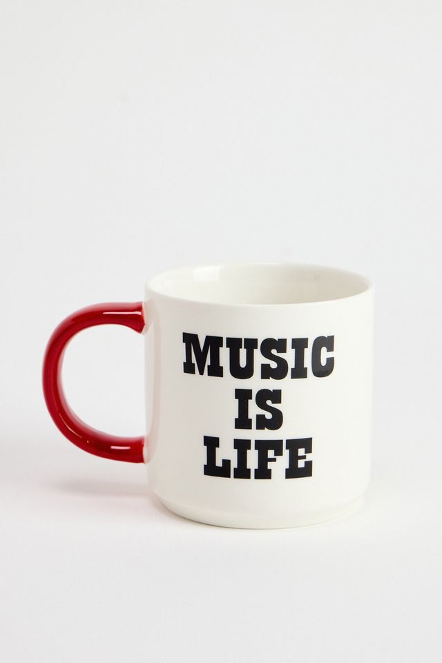 Peanuts Vinyl Is Life Mug #2