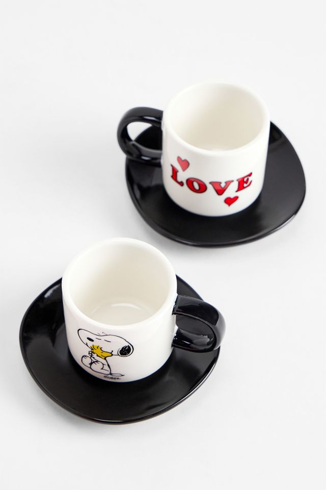 Peanuts Love Espresso Mug Set #2
