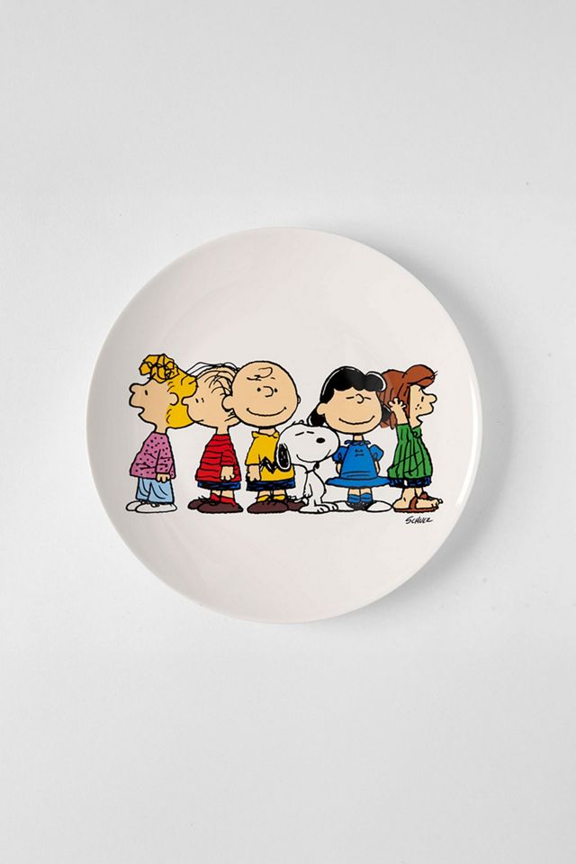 Peanuts Plate Set 2-Pack | Urban Outfitters UK