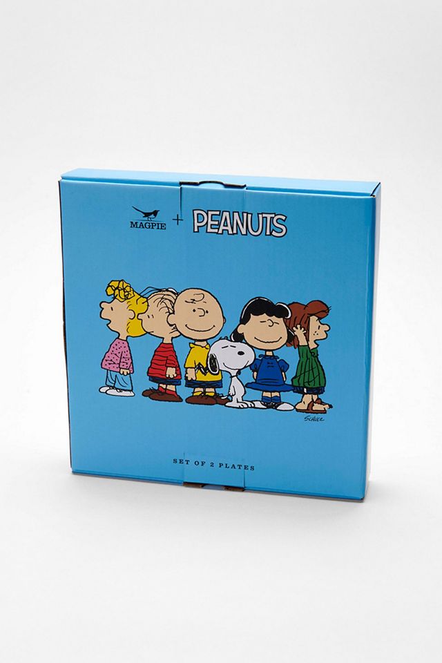 Peanuts Plate Set 2-Pack | Urban Outfitters UK