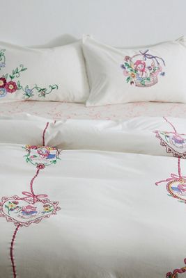 Strawberry Cat Duvet Set