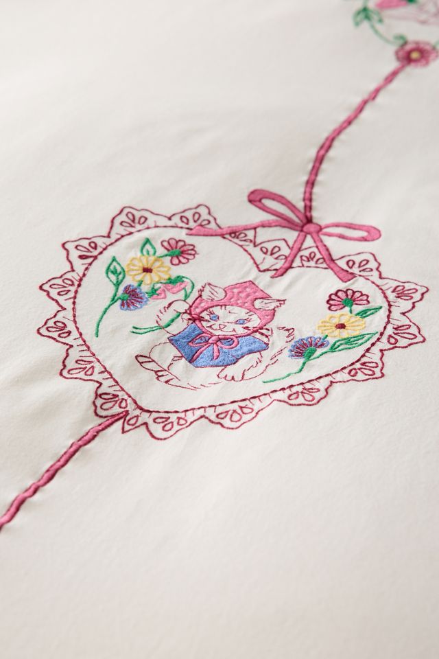Strawberry Cat Duvet Set #2