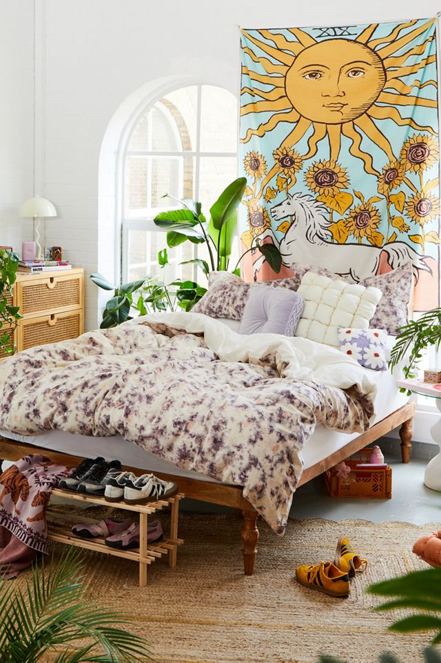 Copripiumino Halloween Witchy Vibes | Set Lenzuola Con Streghe E Luna | Policotone 144 Fili | Reversibile Cielo Notturno - Foto 5