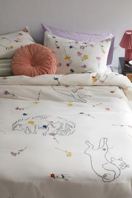Urban outfitters cat pillow top