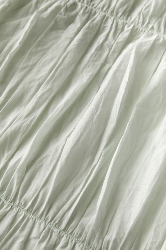 Juego de Edredón Doble Sage Fruncido #3