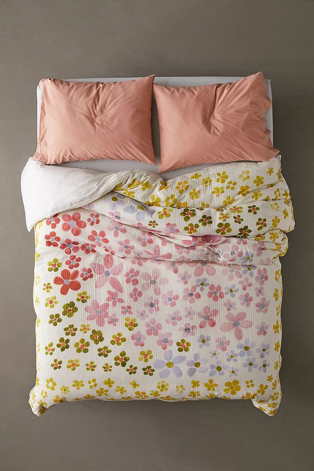 Molly Fl Duvet Set With Reusable, Urban Outfitters Duvet Covers Uk
