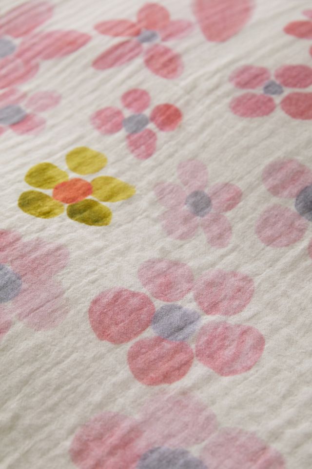 Molly Floral Duvet Set With Reusable Fabric Bag #3