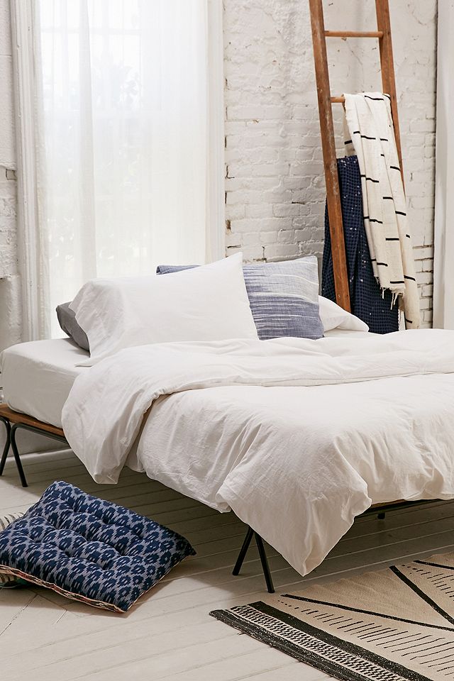 Washed Cotton White Duvet Cover Snooze, White Duvet Cover Full Urban Outfitters