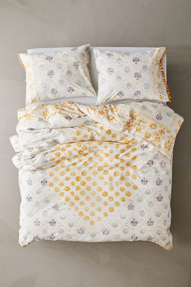 Kimana Yellow Duvet Cover Set #1