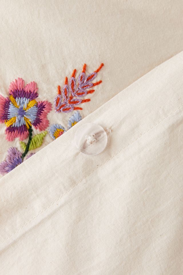 Juego de Funda Nórdica Floral Bordada Georgine #4