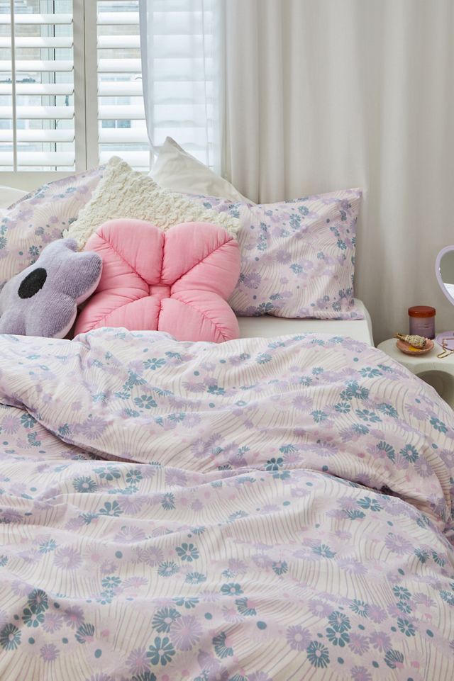 Willow Lilac Floral Duvet Set #1