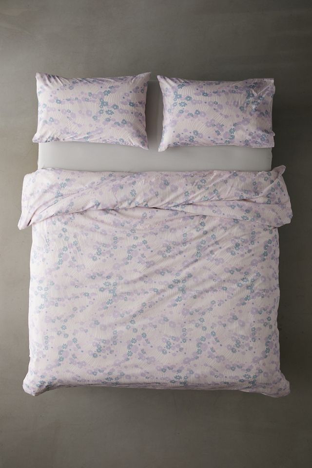 Willow Lilac Floral Duvet Set #3