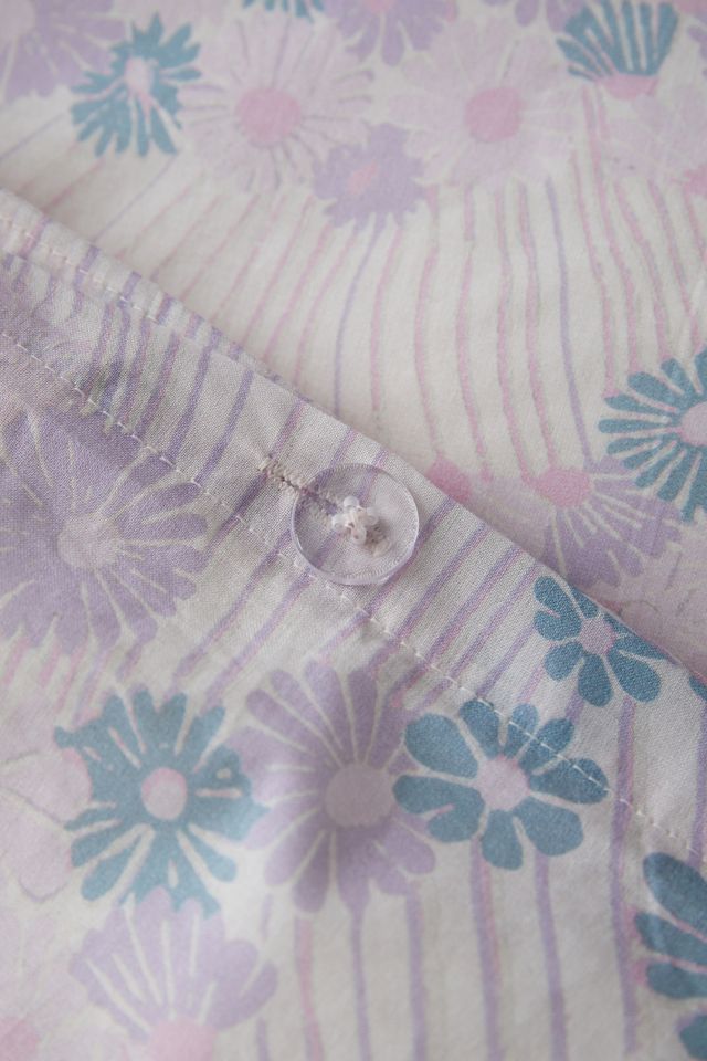 Willow Lilac Floral Duvet Set #4