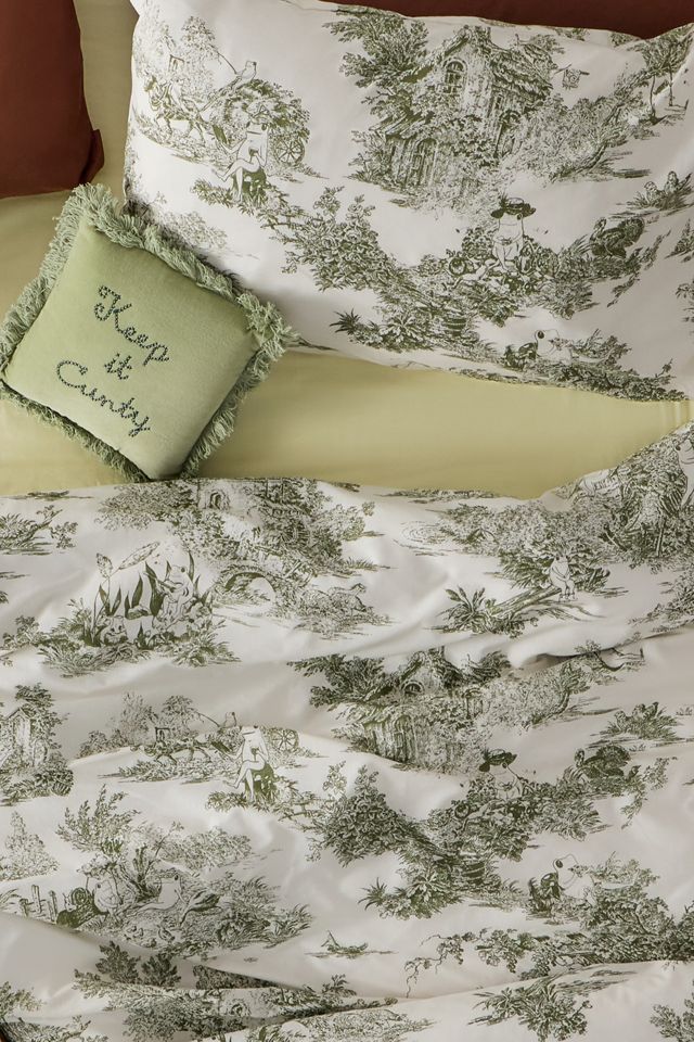 Froggy Toile Duvet Set #1