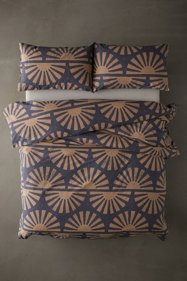 Sunrise Black Duvet Set  #1